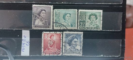 РАСПРОДАЖА. АВСТРАЛИЯ 1959г. Полная серия. Гаш.