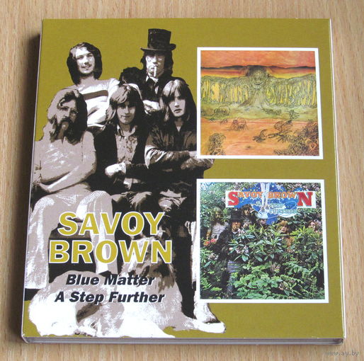 Savoy Brown - Blue Matter / A Step Further (1969/2005, 2x Audio CD, Remastered, фирменный, O-Card, Blues Rock)