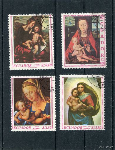 Эквадор. Живопись. Мадонны