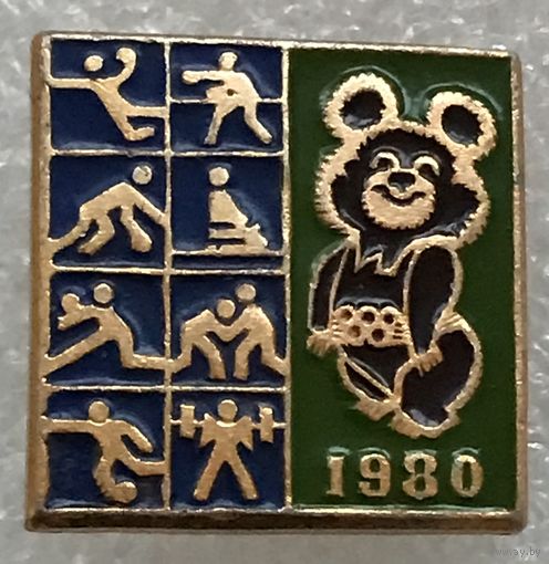 МИШКА ОЛИМПИЙСКИЙ ПИКТОГРАММА МОСКВА-80