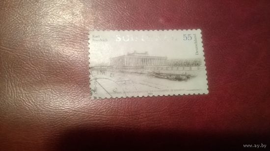 Марка 255-я годовщина со дня рождения Карла Фридриха Шинкеля (1781-1841) 2006 год Германия