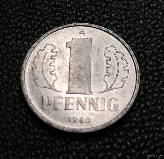 1 пфенниг 1980
