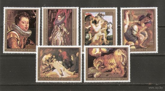 1977 Гвинея Биссау ЖИВОПИСЬ, РУБЕНС