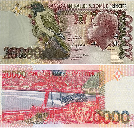 Сан-Томе и Принсипи 20000 Добра 2013 UNC П1-97