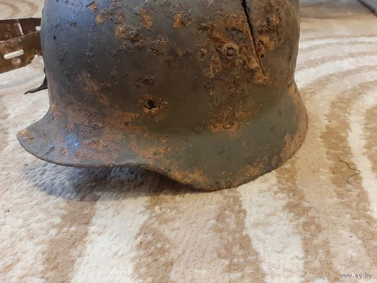 Каска немецкая , вермахт в краске