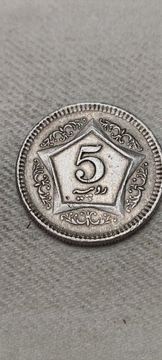 Пакистан  5 рупий 2003