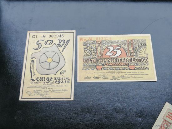 Германия нотгельд 50 пфенингов  1921 lemgo