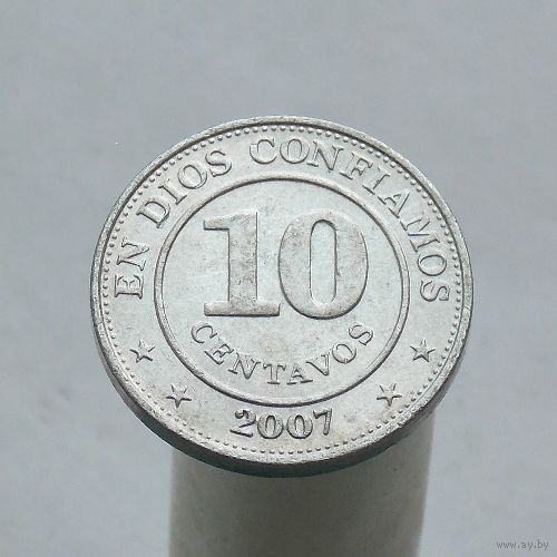 Никарагуа 10 сентаво 2007