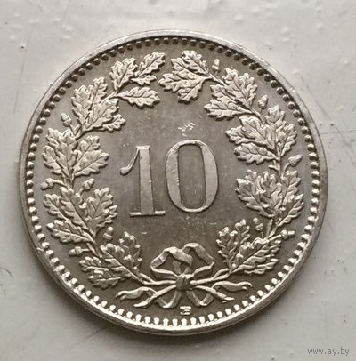 Швейцария, 10 раппен 2014