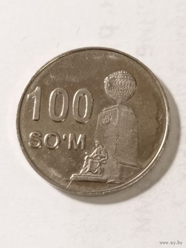 Узбекистан 100 сом 2018