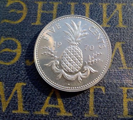 5 центов 1970 Багамские острова (Багамы) UNC #01