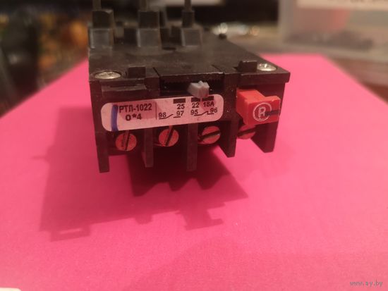 Тепловое реле РТЛ 1022 Этал (Украина) 0*4 18-25А 660В/50Гц, 1з+1р, ручной возврат