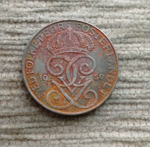 Werty71 Швеция 5 эре 1950