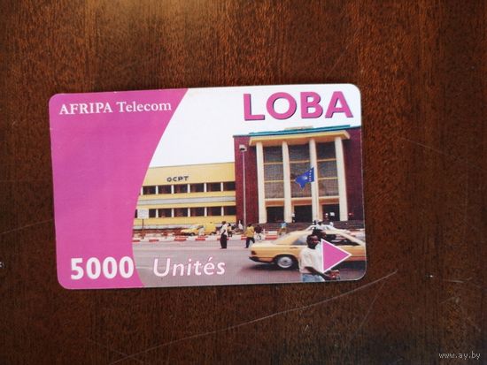 Конго телефонная карта 5000 унит