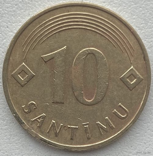 Латвия 10 сантимов 1992 г.