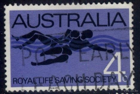 Австралия - 1966 [Mi. 382] Гашеная (AU08)