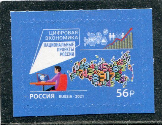 Россия 2021. Национальный проект Цифровая экономика