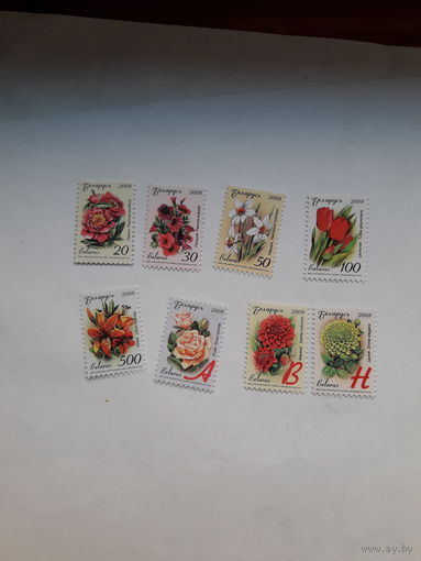 Марки Беларусь 2008 стандарт