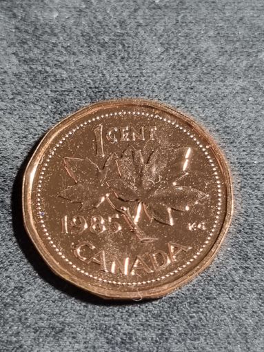 Канада 1 цент 1985 Unc #2 магнитная