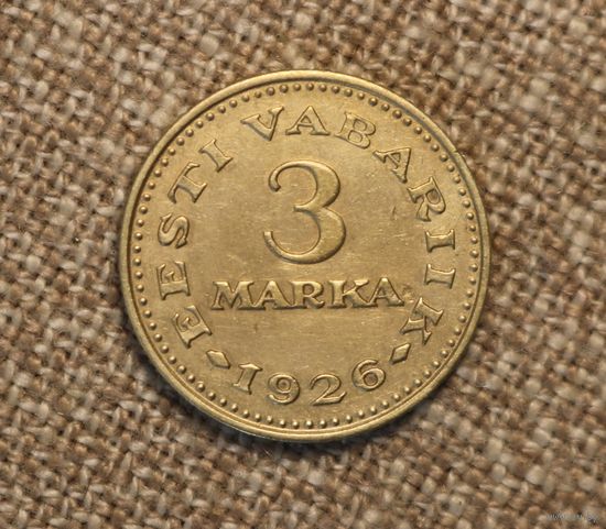 3 марки 1926 Эстония редкость!