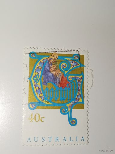 Австралия год 1993.  Рождество, Религия.