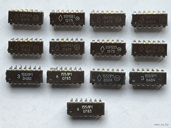Микросхема 1ЛР551. Лот =13шт.