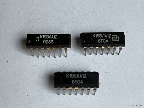 Микросхема К155ЛА12 (3шт.)