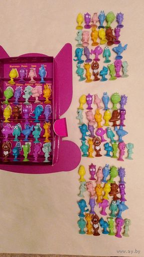Бонстики 1 коллекция, бонстики БЕЗ АЛЬБОМА!, 3 полных коллекции