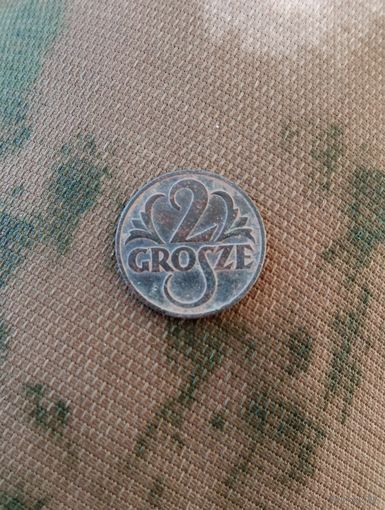 2 грош 1938г.
