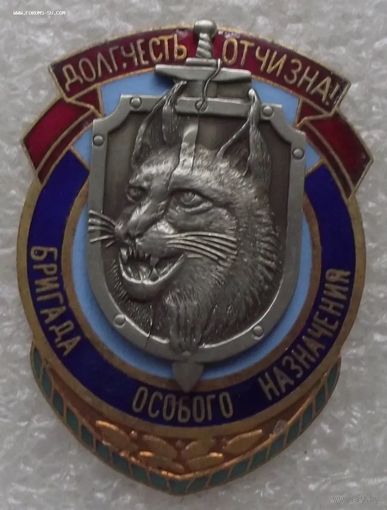 КУПЛЮ Нагрудный знак БРИГАДА ОСОБОГО НАЗНАЧЕНИЯ