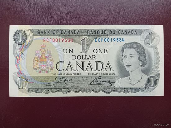 Канада 1 доллар 1973 UNC