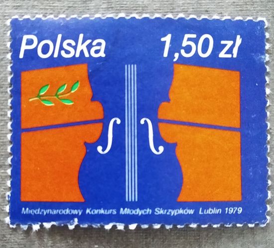 Марка Польша 1979 год Международный конкурс