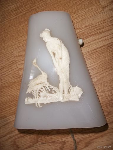 Rare! Лампа , светильник настенный старинный