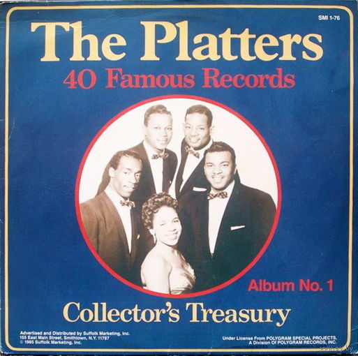 The Platters – 40 Famous Records: Collector's Treasury, 3LP 1985