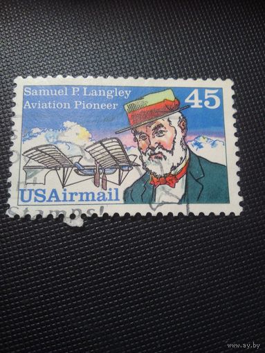 США. Авиапочта. 1988г. гашеная