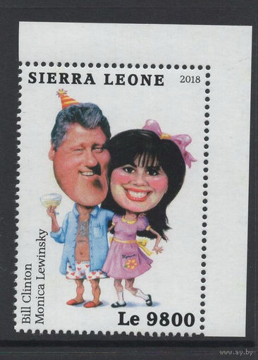 Сьерра-Леоне 2018** 20 лет скандала Моникагейт, Билл Клинтон и Моника Левински