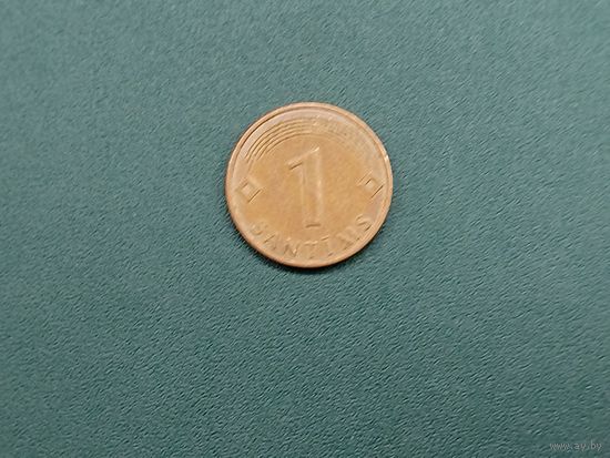 1 сантим Латвия.