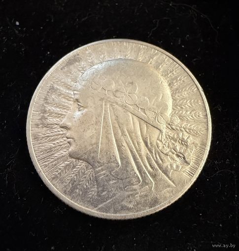 5 злотых 1932 г.  Польша.  Ядвига.  Серебро