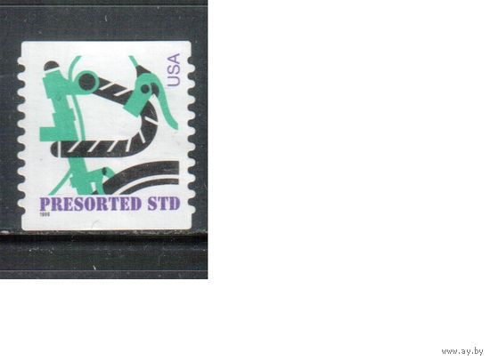 США-1998 (Мих.2999) , * (без клея), Стандарт, Велосипед (одиночка),