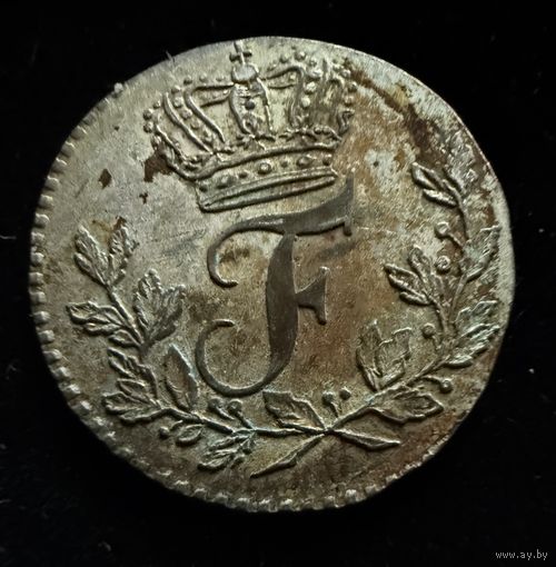 1 Эре  1733 г. Швеция.  Серебро.