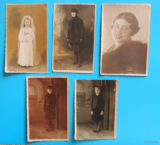 Фото "Портеты", Волковыск, 1943-1944 гг.