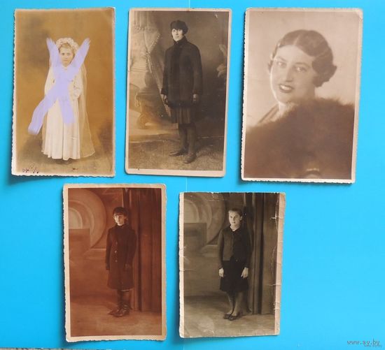 Фото "Портеты",Зап. Бел., Волковыск, 1943-1944 гг.