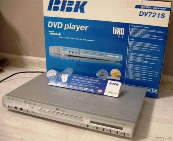 DVD-плеер BBK с караоке+70 дисков