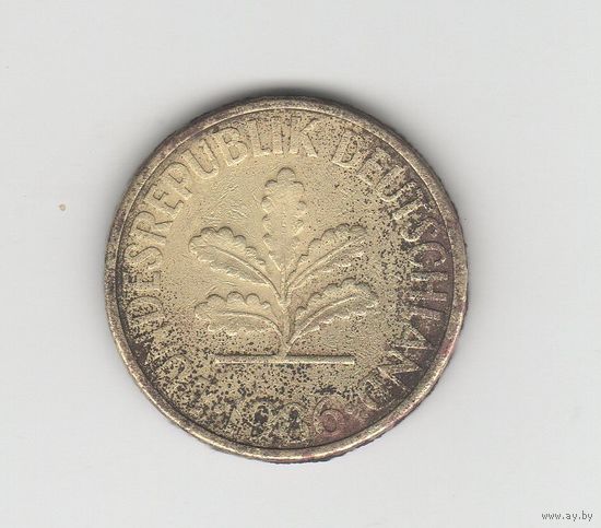 10 пфеннигов Германия (ФРГ) 1986 D Лот 8568