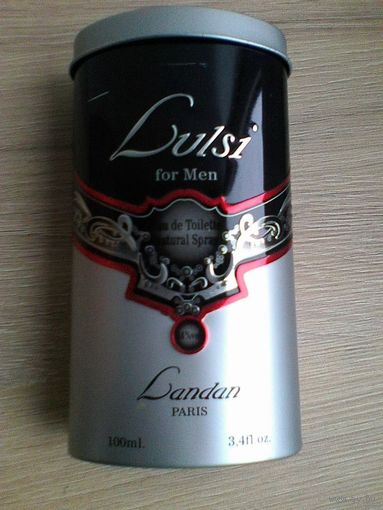 Банка Жестяная от Парфюма - Высота 16,5 см.