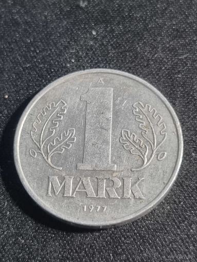 ГДР 1 марка 1977  А
