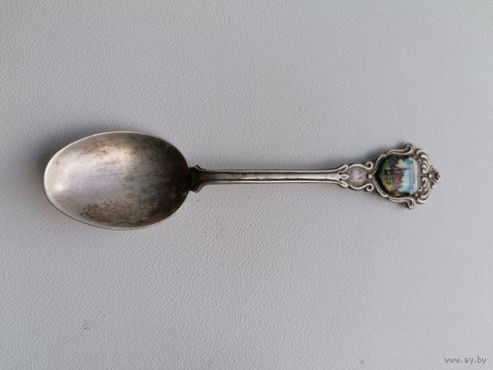Ложка серебро 800 пр Швеция, торги с Рубля
