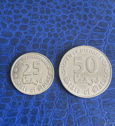 25 дирхам, 50 дирхам 2020 г UNC