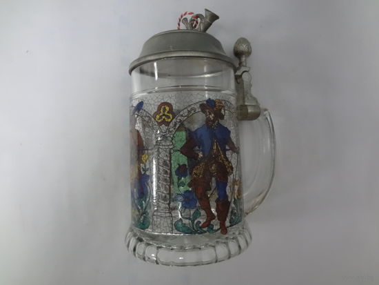 Пивная кружка Три воина (музыкальная).