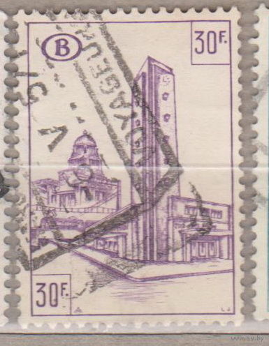 Архитектура Бельгия 1953 год  лот 6